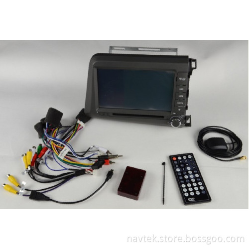 8in Special Car DVD Player for HONDA CIVIC 2012